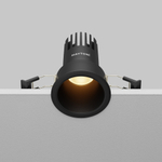 Встраиваемый светодиодный светильник Maytoni Dip DL116-10W-2.7K-B