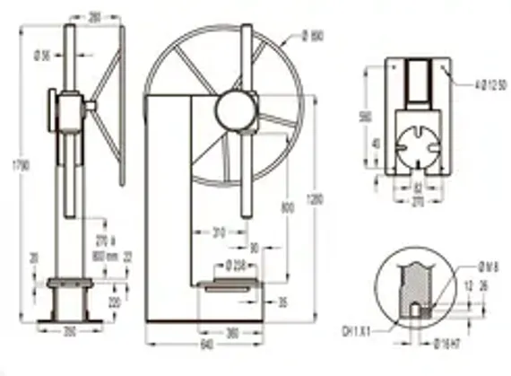 Угловой зажим Stalex AC-100
