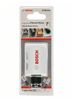 Коронка для металла BOSCH HSS CO ф 38мм 2 608 594 211