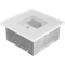Решетка каминная Kratki Standard Белая 11x11