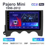 Teyes CC2 Plus 9"для Mitsubishi Pajero Mini 1998-2012