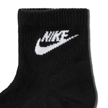Теннисные носки Nike Everyday Elevated Ankle 3P - black