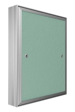 Люк ревизионный D Ceramo Base 400х500 скрыт.монтаж съемный алюминий EVECS