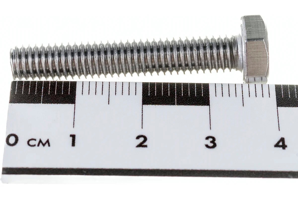 6х35 Болт нержав.А2 DIN933 (40 шт.)