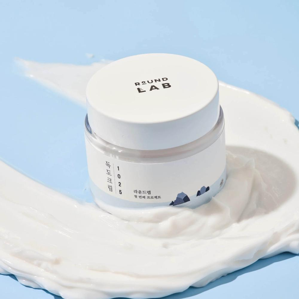 Round Lab Крем лёгкий увлажняющий с комплексом минералов - 1025 Dokdo light cream, 80мл, шт