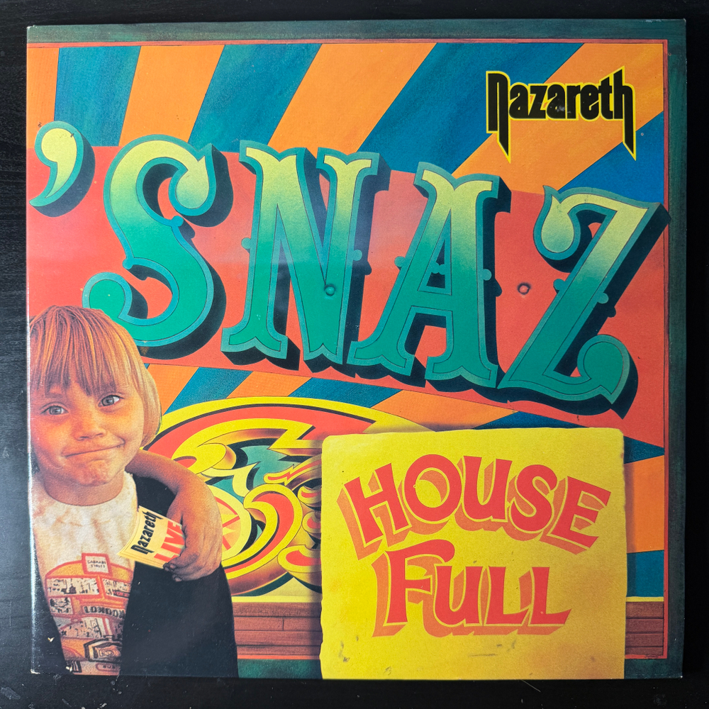 Nazareth ‎– 'Snaz 2LP (Скандинавия 1981г.)