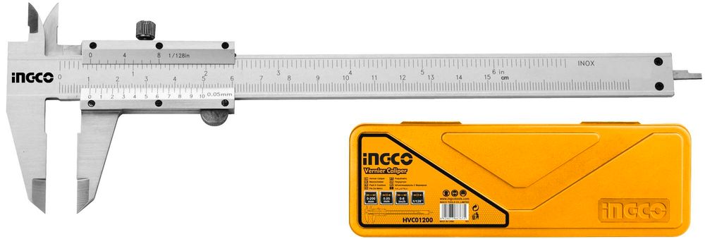 Штангенциркуль 0-200 мм INGCO HVC01200