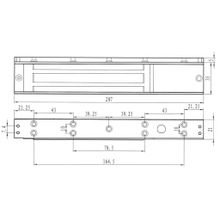 Электромагнитный замок Smartec ST-EL180ML