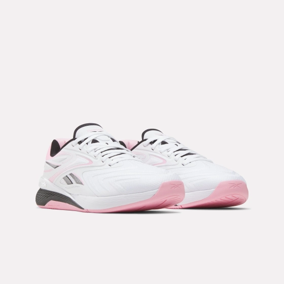 Кроссовки женские Reebok Nano X5 EDGE (Бело-Розовые)