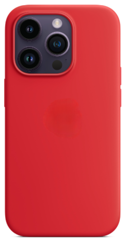 Чехол-накладка  i-Phone 14 Pro Max Silicone icase  №14 красная
