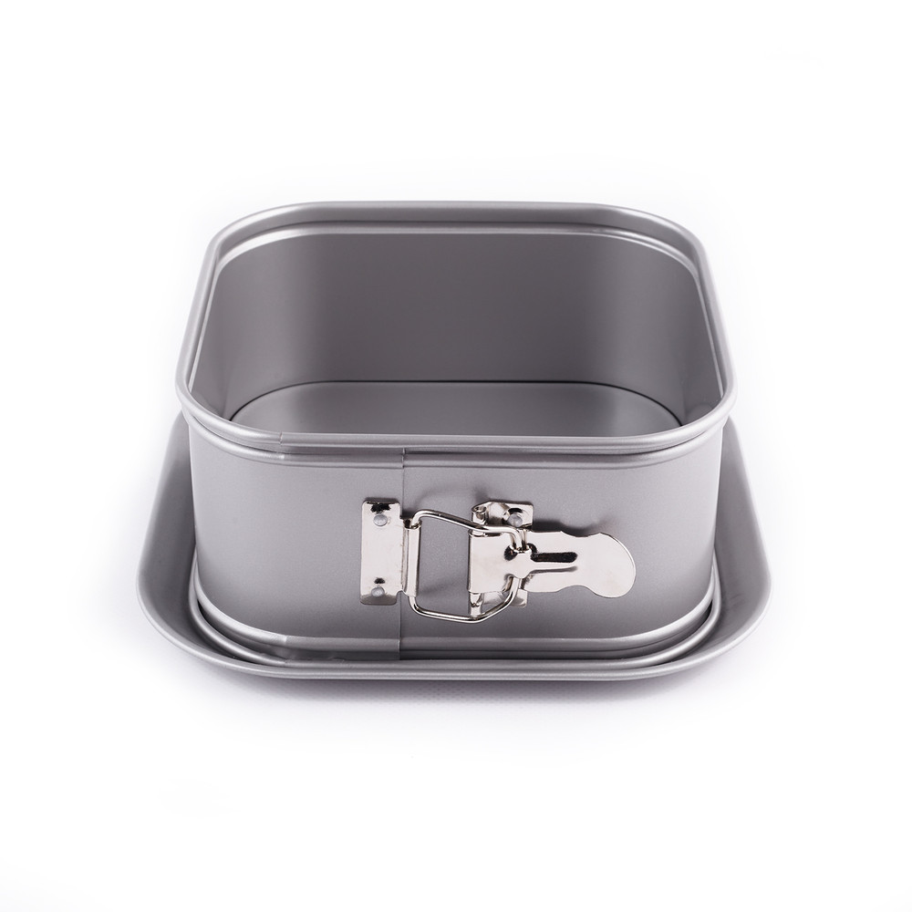 Форма для выпечки квадратная разъемная Patisse Silver 18 × 18 × 8 см
