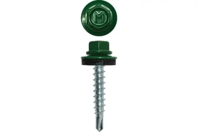 Саморез кровельный Daxmer 4,8х29 RAL 6005