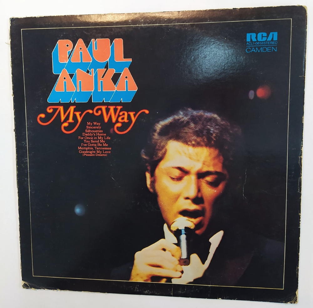 Paul Anka My Way USA 1974