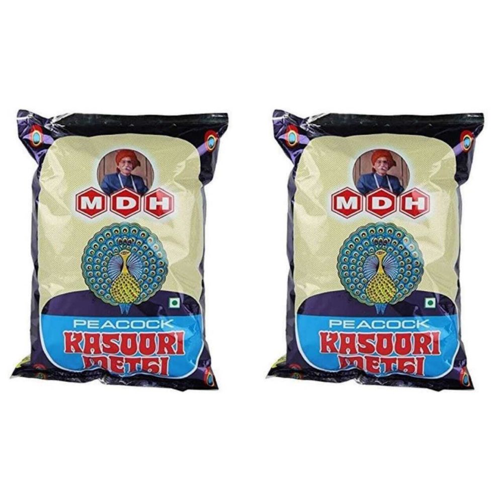 MDH Peacock Kasoori Methi Листья Пажитника, 100 г, 2 шт