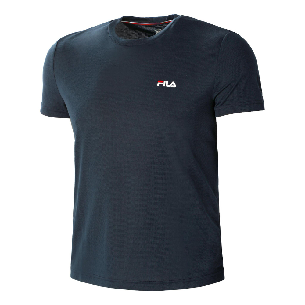 Мужское теннисное поло Fila Small Logo T-Shirt Men - Dark Blue