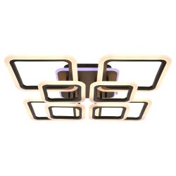 Светильник потолочный светодиодный Rivoli Lana 6202-701 155 Вт LED RGB 3000К-6000К модерн с пультом черный | Rivoli