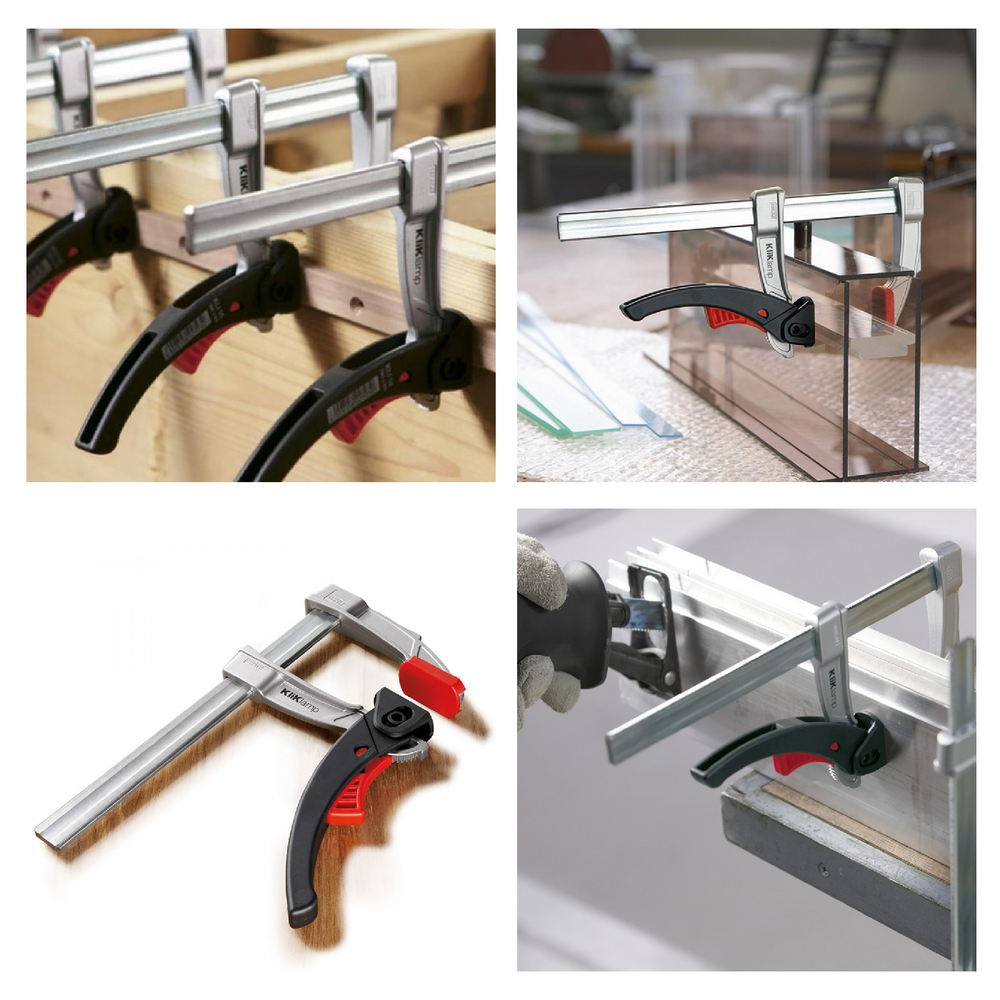 АКЦИЯ 2026 ХИТ! Легкая быстрозажимная струбцина BESSEY KliKlamp 250 / 80, усилие 1200 Н BESSEY BE-KLI25