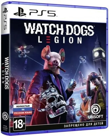 PS5 Watch Dogs: Legion (Б/У, Полностью на русском языке, PPSA-01500)