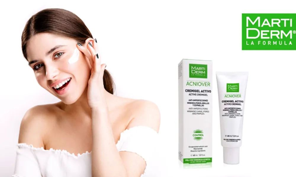 Крем-гель против угревой сыпи MartiDerm Acniover Active Cremigel 40 мл