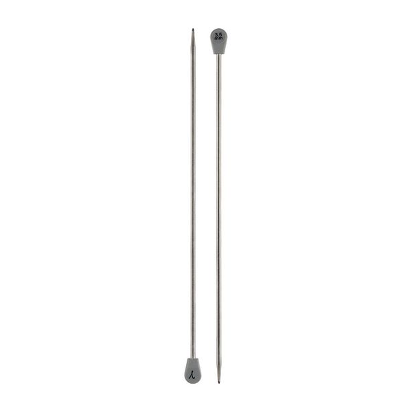 Спицы прямые металл ⌀3.5 мм, 25 см, никель, Gamma MKP25