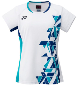 Женская теннисная футболка Yonex Women's Crew Neck Shirt - white