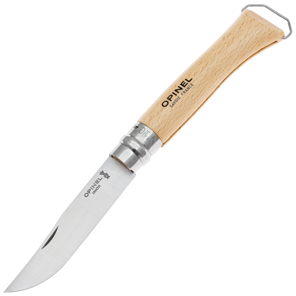 # Нож складной Opinel 10 VRI со штопором и открывалкой