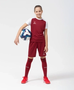 Шорты игровые CAMP Classic Shorts, гранатовый/белый, детский