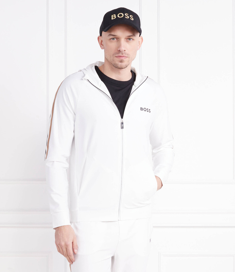Худи BOSS X MATTEO BERRETTINI Sicon BOSS GREEN - белый(50490646)