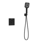 Душевой комплект Vincea Инспаер (Inspire) VSFW-3I21MT4MB встраиваемый, термостатический, двухрежимный, черный