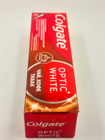 Colgate Optic White Отбеливающая зубная паста для любителей кофе, чая и табака 75 мл
