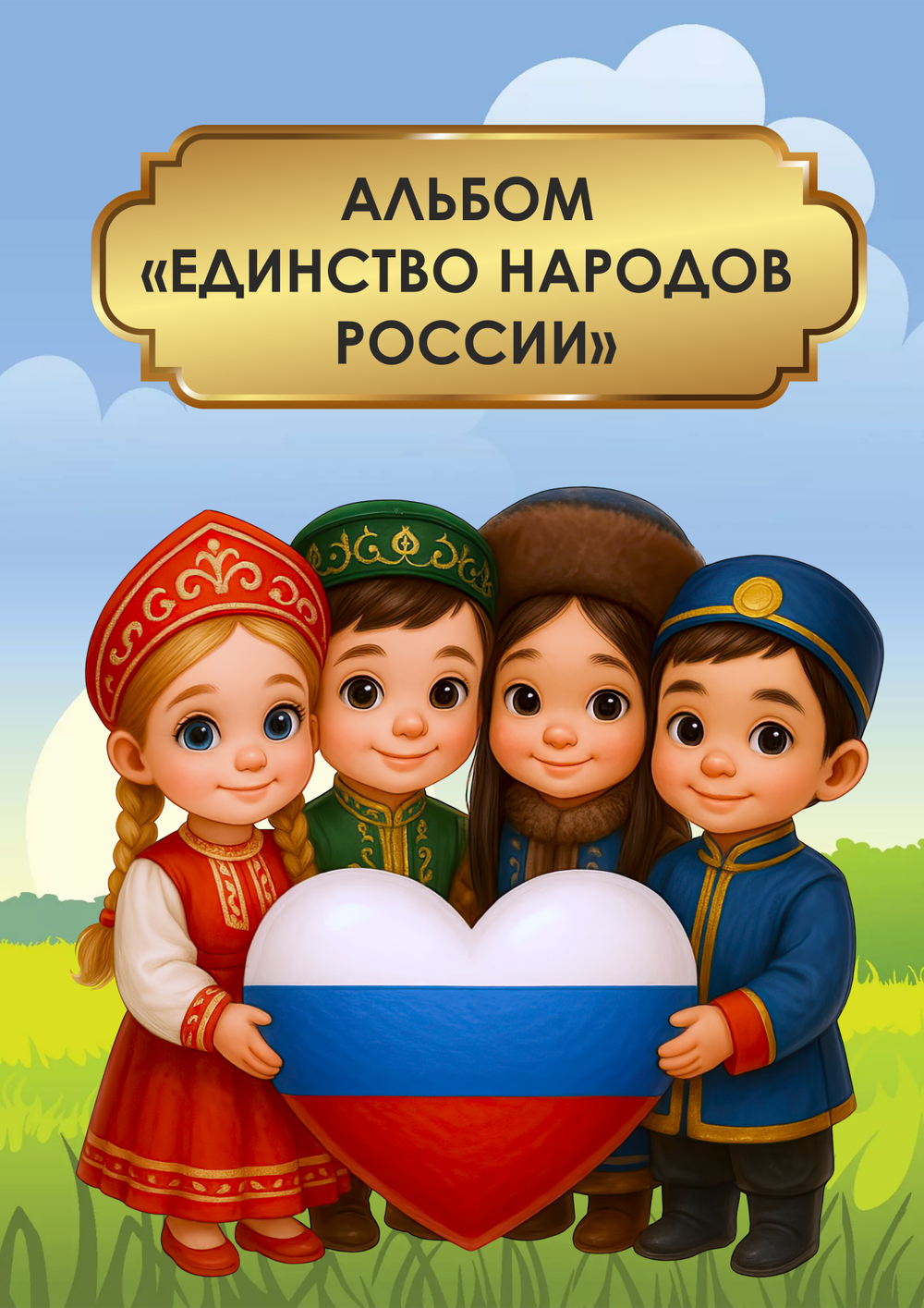 Альбом "Единство народов России"