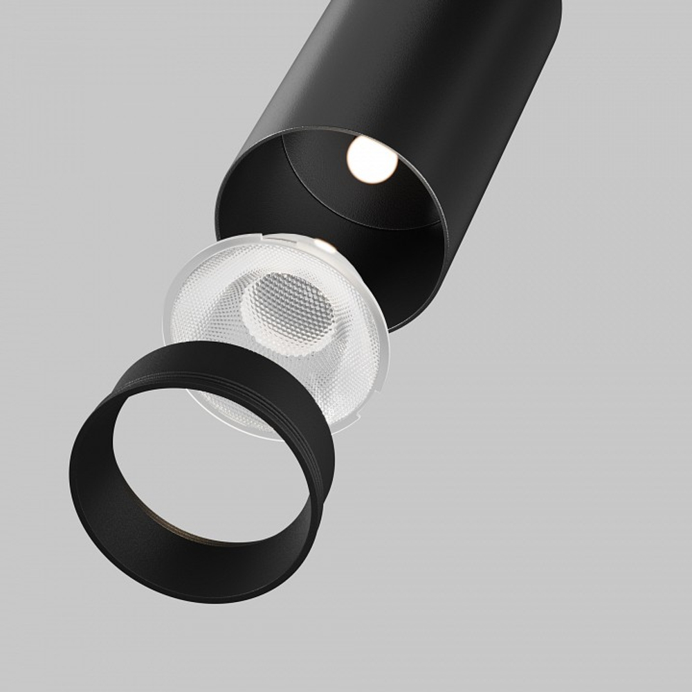 Светильник на штанге Maytoni Technical FOCUS LED C055CL-L12W4K-SS-B