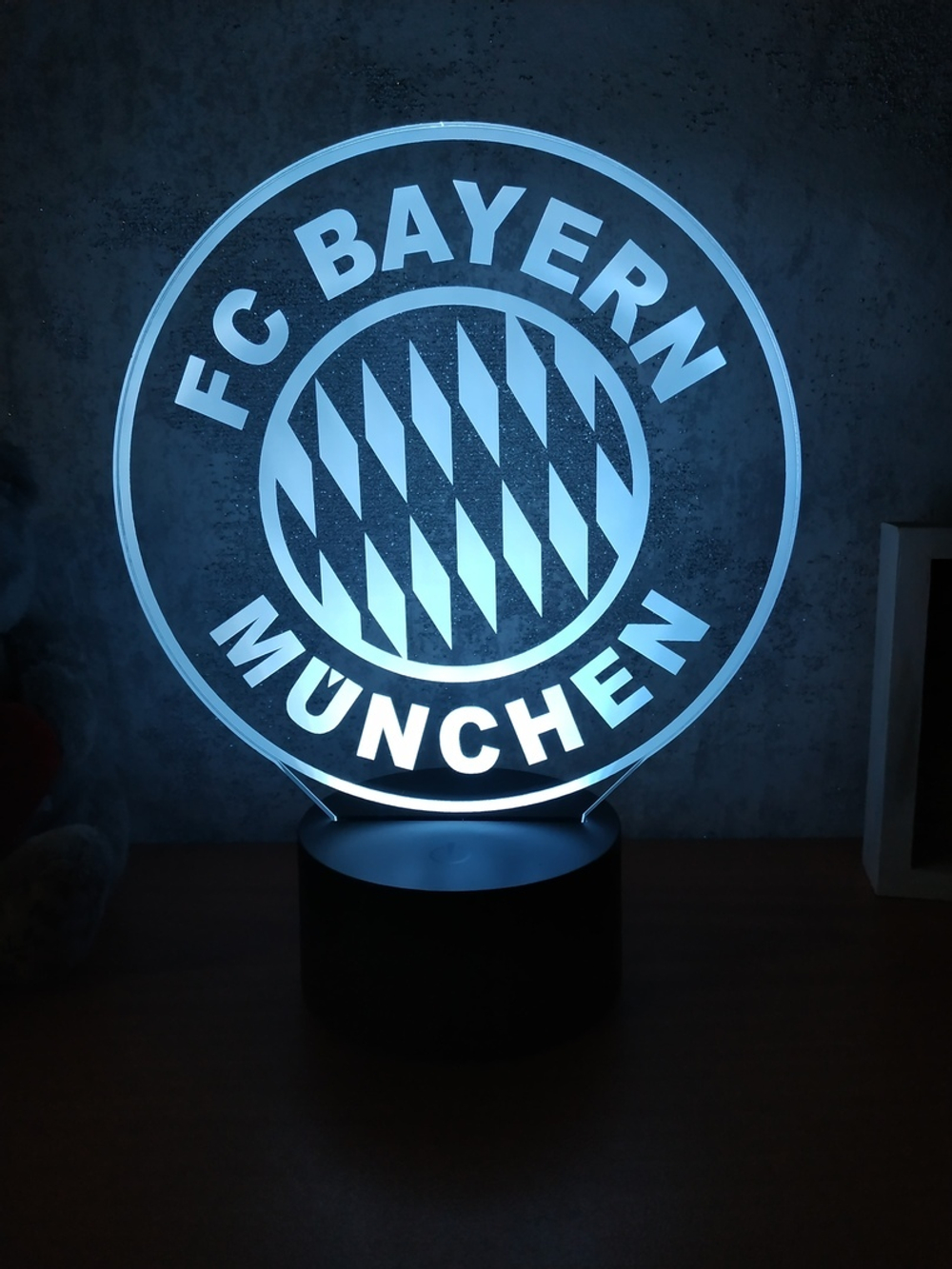 3D Светильник " FC Bayern München" (ФК Бавария)