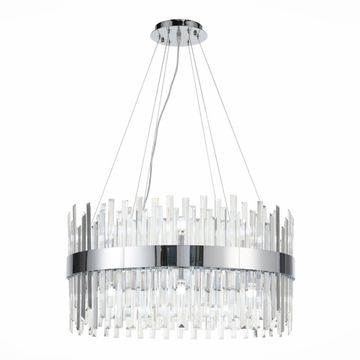 Люстра подвесная 18*G9 SL1160.103.18 хром/прозрачный Bafo ST-Luce