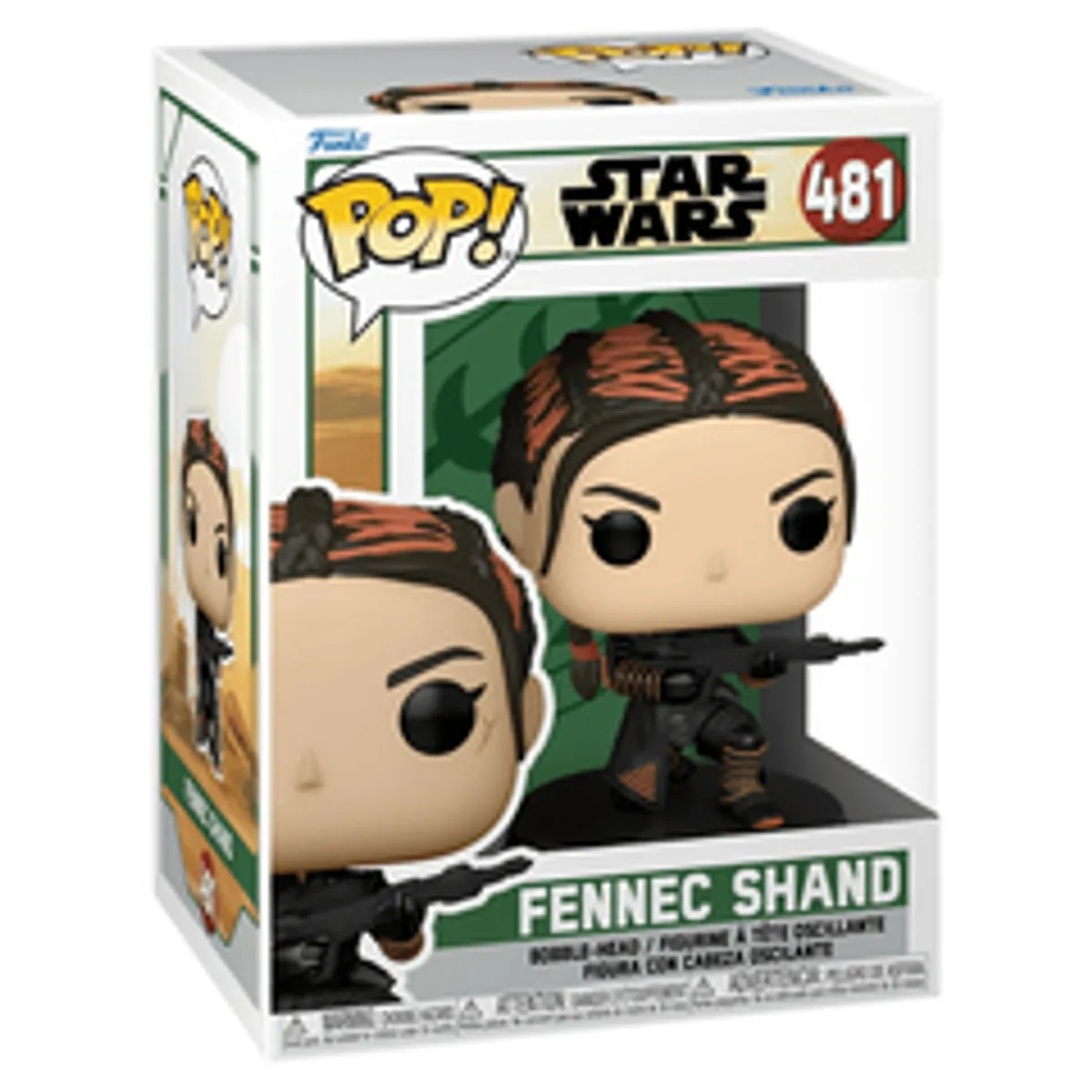 Funko POP! Star Wars. The Mandalorian: Fennec Shand (481)
