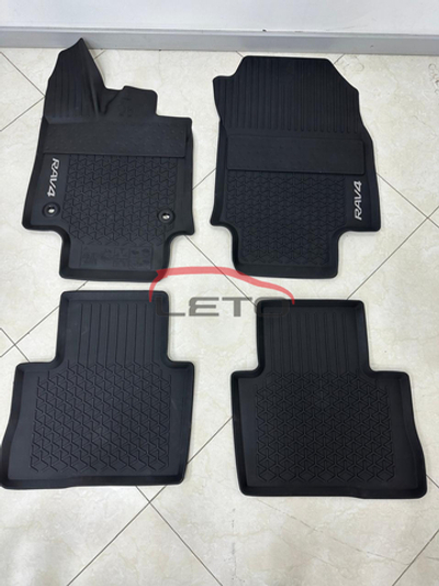Коврики салона резиновые черные PW210-0R025 PW2100R025