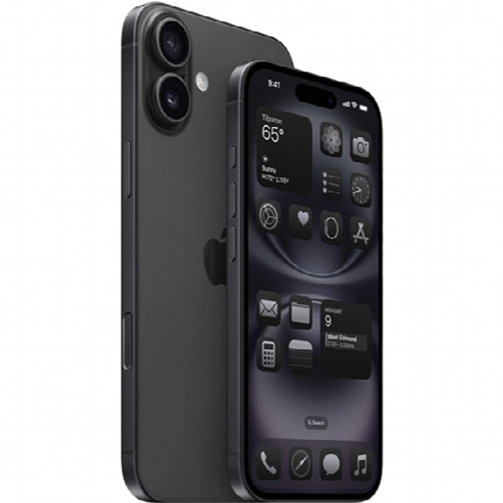 Смартфон Apple iPhone 16 Plus 256GB Black (1Sim+eSim)