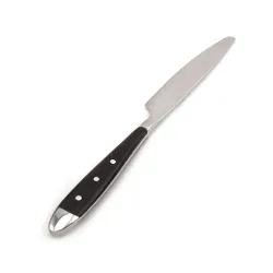 Нож столовый 22,2 см ручка черный пластик Grazia P.L. Proff Cuisine [12]