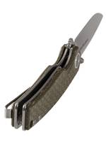 Нож складной GhostBlade Moroi, сталь D2, 58-62 HRC, Spear-point, рукоять микарта оливковая, замок Liner lock, 96 г