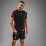 Тренировочная футболка Venum × Assassin's Creed Shadows Burgundy/Black