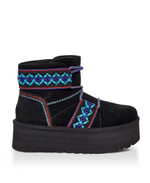 CLASSIC MINI BRAID PLATFORM - black