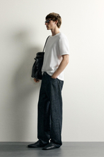 ФУТБОЛКА ИЗ РИФЛЕНОГО ТРИКОТАЖА — ZARA