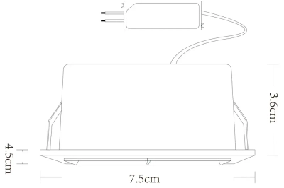 Точечный встраиваемый светильник Arte Lamp GRILL A3153PL-2BK, LED