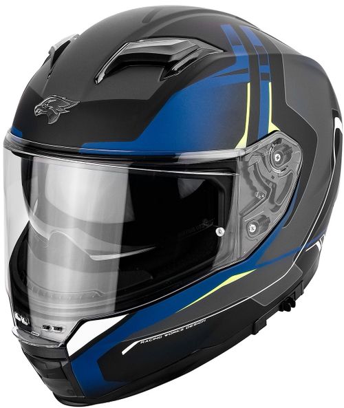 Купить Мотошлем Интеграл Hawk moto Sport / Черно-синий