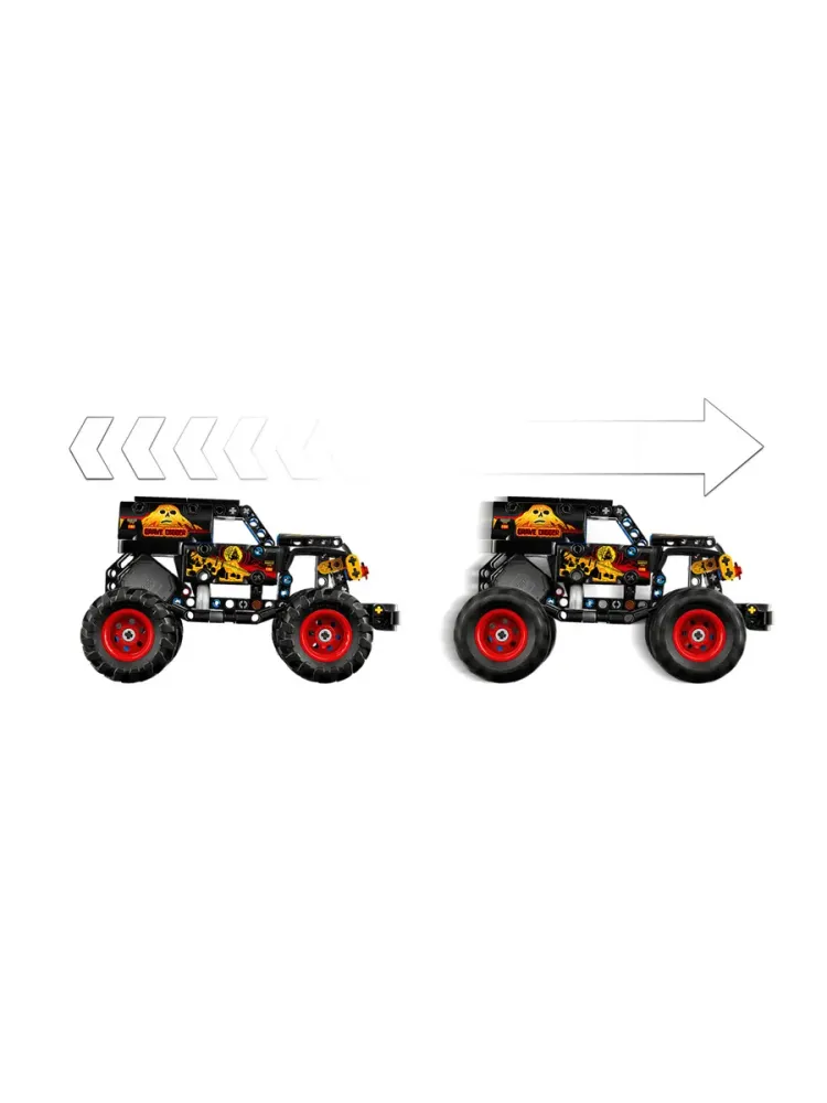 Конструктор Technic 42219 Monster Jam огонь и лед