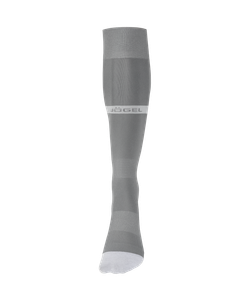 Гетры футбольные JÖGEL CAMP ADVANCED SOCKS, серый/белый