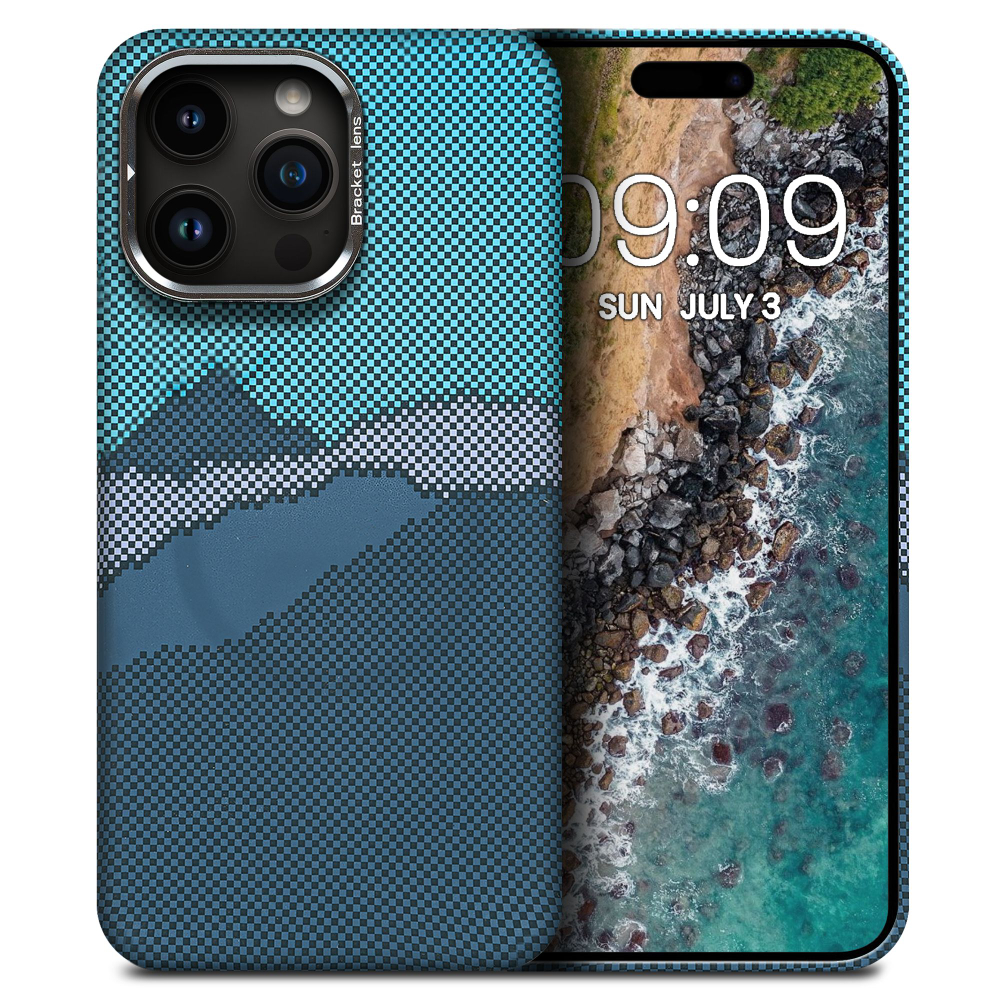 Дизайнерский чехол для IPHONE 14 PRO MAX с камерой-подставкой и MagSafe