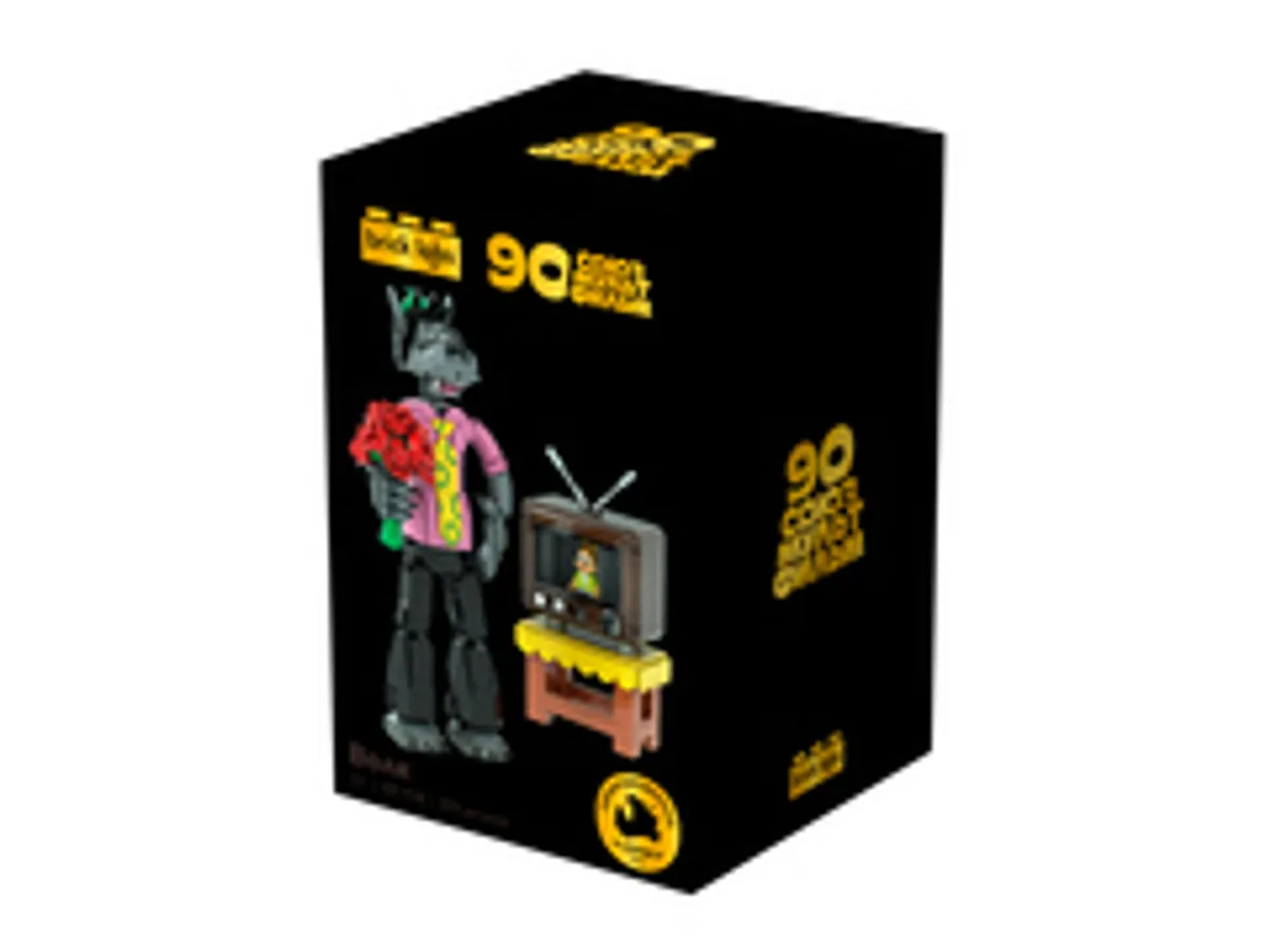 Конструктор Brick Labs Союзмультфильм 90: Волк