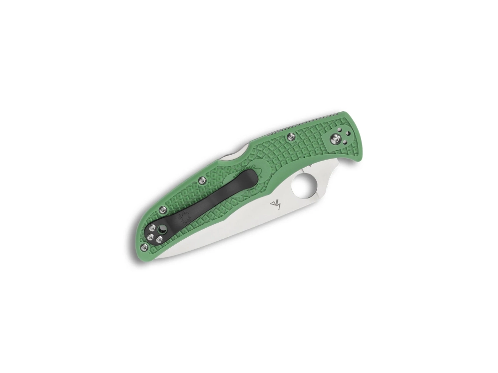 Нож складной Spyderco C10FPGR Endura 4 Flat Ground Green