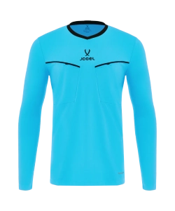 Лонгслив судейский JOGEL DIVISION PerFormDRY Referee LS Tee 2.0, голубой